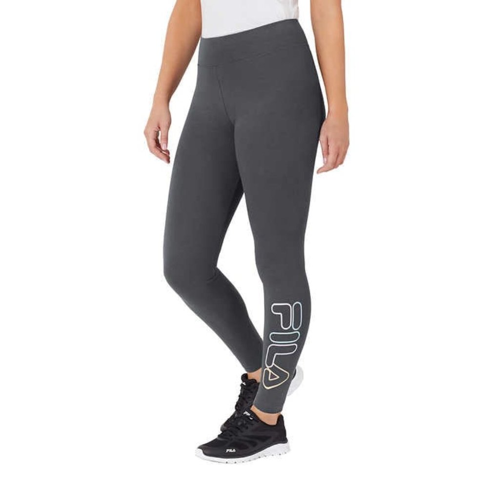 Fila Ladies' Cotton Tight SIZE LARGE / GRAY